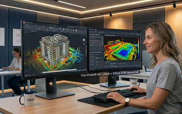 LiDAR Technology and AutoCAD: How VEGA Bridges the Gap 
